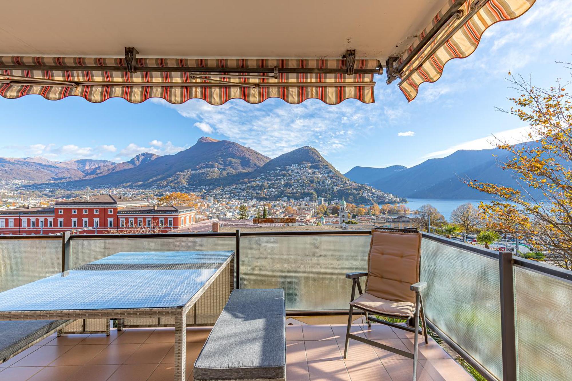 Imperial Of Lugano 4 With A Lake View Behind The Station And 10 Min From The Lake Appartement Buitenkant foto